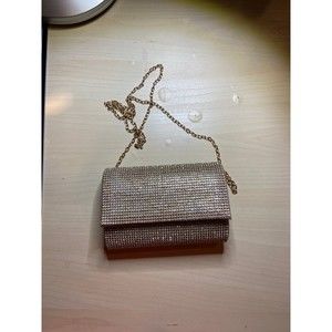 Lulu Townsend Gold Chain Purse